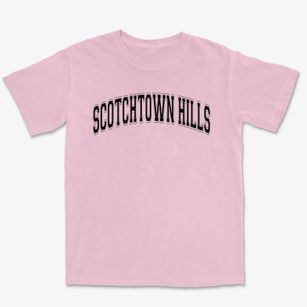 Scotchtown Hills Elementary School Varsity Arch Premium Heavyweight T-shirt