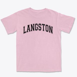 Langston Aerospace/environmental Studies Varsity Arch Premium Heavyweight T-shirt