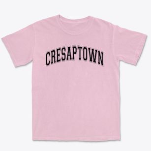 Cresaptown Elementary School Varsity Arch Premium Heavyweight T-shirt