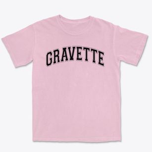 Gravette Junior High School Varsity Arch Premium Heavyweight T-shirt