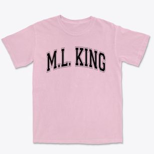 M.l. King Magnet Elementary School Varsity Arch Premium Heavyweight T-shirt