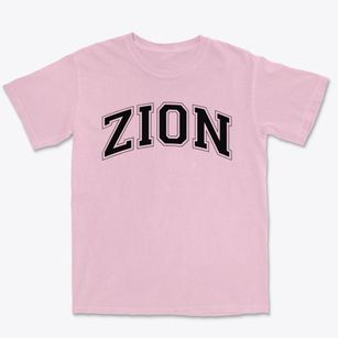 Zion Lutheran School Varsity Arch Premium Heavyweight T-shirt