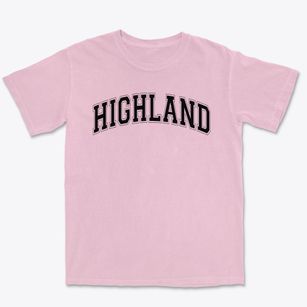 Highland Elementary School Varsity Arch Premium Heavyweight T-shirt
