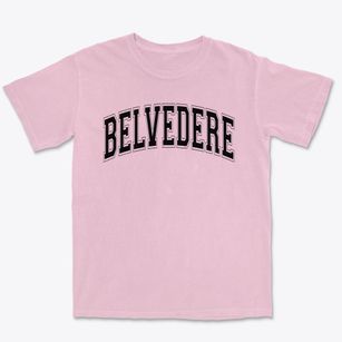Belvedere Academy Varsity Arch Premium Heavyweight T-shirt
