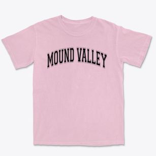 Mound Valley Elementary School Varsity Arch Premium Heavyweight T-shirt