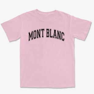 Mont Blanc Academy Varsity Arch Premium Heavyweight T-shirt