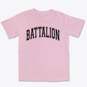 Battalion Christian Academy Varsity Arch Premium Heavyweight T-shirt
