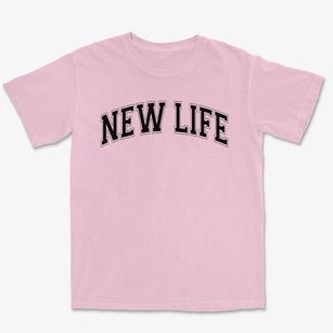 New Life Christian Academy Varsity Arch Premium Heavyweight T-shirt