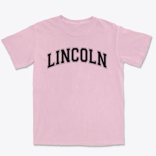 Lincoln Middle School Varsity Arch Premium Heavyweight T-shirt