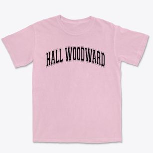 Hall Woodward Elementary School Varsity Arch Premium Heavyweight T-shirt