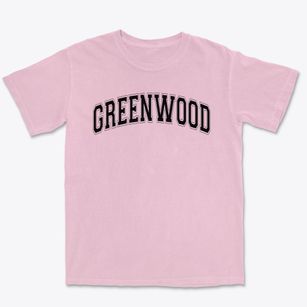Greenwood Middle School Varsity Arch Premium Heavyweight T-shirt
