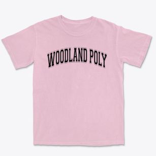 Woodland Polytechnic Academy Varsity Arch Premium Heavyweight T-shirt