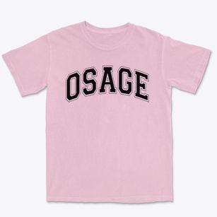 Osage School Varsity Arch Premium Heavyweight T-shirt