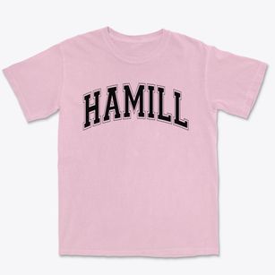 Hamill Elementary School Varsity Arch Premium Heavyweight T-shirt