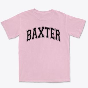 Baxter Elementary School Varsity Arch Premium Heavyweight T-shirt