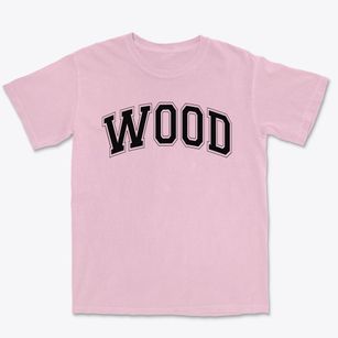 Wood Elementary School Varsity Arch Premium Heavyweight T-shirt