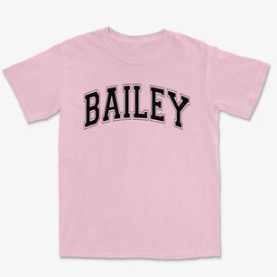 Bailey Junior High School Varsity Arch Premium Heavyweight T-shirt