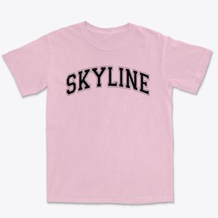 Skyline High School Varsity Arch Premium Heavyweight T-shirt