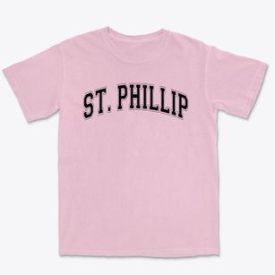 St. Phillip Catholic School Varsity Arch Premium Heavyweight T-shirt