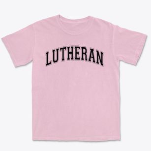 Dallas Lutheran School Varsity Arch Premium Heavyweight T-shirt