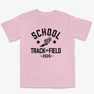 First Lutheran School Track and Field Premium Heavyweight T-shirt