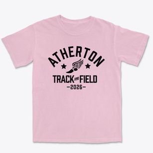 Atherton Elementary School Track and Field Premium Heavyweight T-shirt