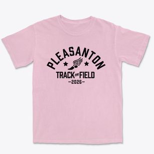 Pleasanton Junior High School Track and Field Premium Heavyweight T-shirt