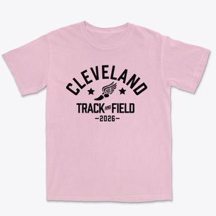 Cleveland Elementary School Track and Field Premium Heavyweight T-shirt