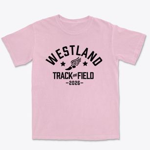 Westland Elementary School Track and Field Premium Heavyweight T-shirt