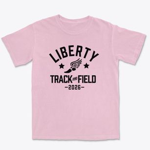 Liberty Online Academy Track and Field Premium Heavyweight T-shirt