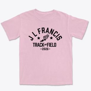 J L Francis Elementary School Track and Field Premium Heavyweight T-shirt
