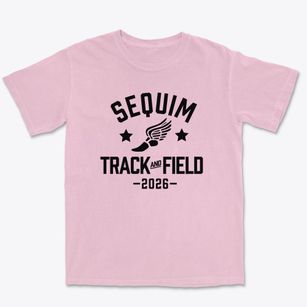Sequim High School Track and Field Premium Heavyweight T-shirt