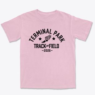 Terminal Park Elementary School Track and Field Premium Heavyweight T-shirt