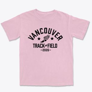 Vancouver Christian High School Track and Field Premium Heavyweight T-shirt