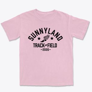 Sunnyland Elementary School Track and Field Premium Heavyweight T-shirt