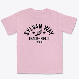Sylvan Way Christian School Track and Field Premium Heavyweight T-shirt