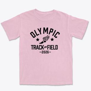 Olympic Range Carden Academy Track and Field Premium Heavyweight T-shirt