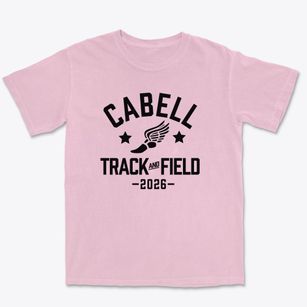 Cabell County Vocational Technical Track and Field Premium Heavyweight T-shirt