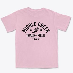 Middle Creek Elementary School Track and Field Premium Heavyweight T-shirt