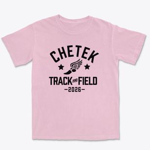 Chetek High School Track and Field Premium Heavyweight T-shirt