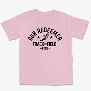 Our Redeemer Lutheran School Track and Field Premium Heavyweight T-shirt