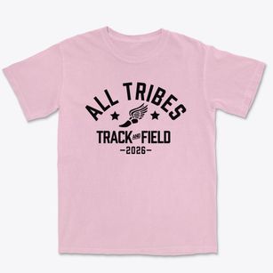 All Tribes American Indian School Track and Field Premium Heavyweight T-shirt