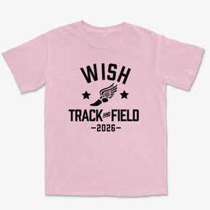 Wish Academy Track and Field Premium Heavyweight T-shirt