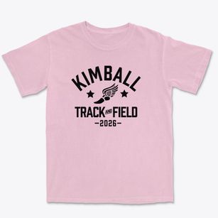 Kimball Elementary School Track and Field Premium Heavyweight T-shirt
