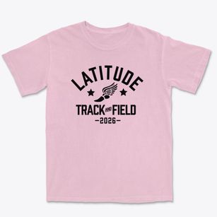 Latitude High School Track and Field Premium Heavyweight T-shirt