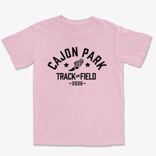 Cajon Park Elementary School Track and Field Premium Heavyweight T-shirt