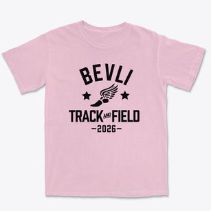 Bevli Academy Track and Field Premium Heavyweight T-shirt