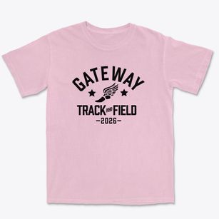 Gateway High School Track and Field Premium Heavyweight T-shirt