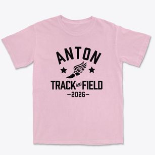 Anton High School Track and Field Premium Heavyweight T-shirt