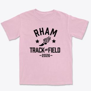 Rham Middle School Track and Field Premium Heavyweight T-shirt